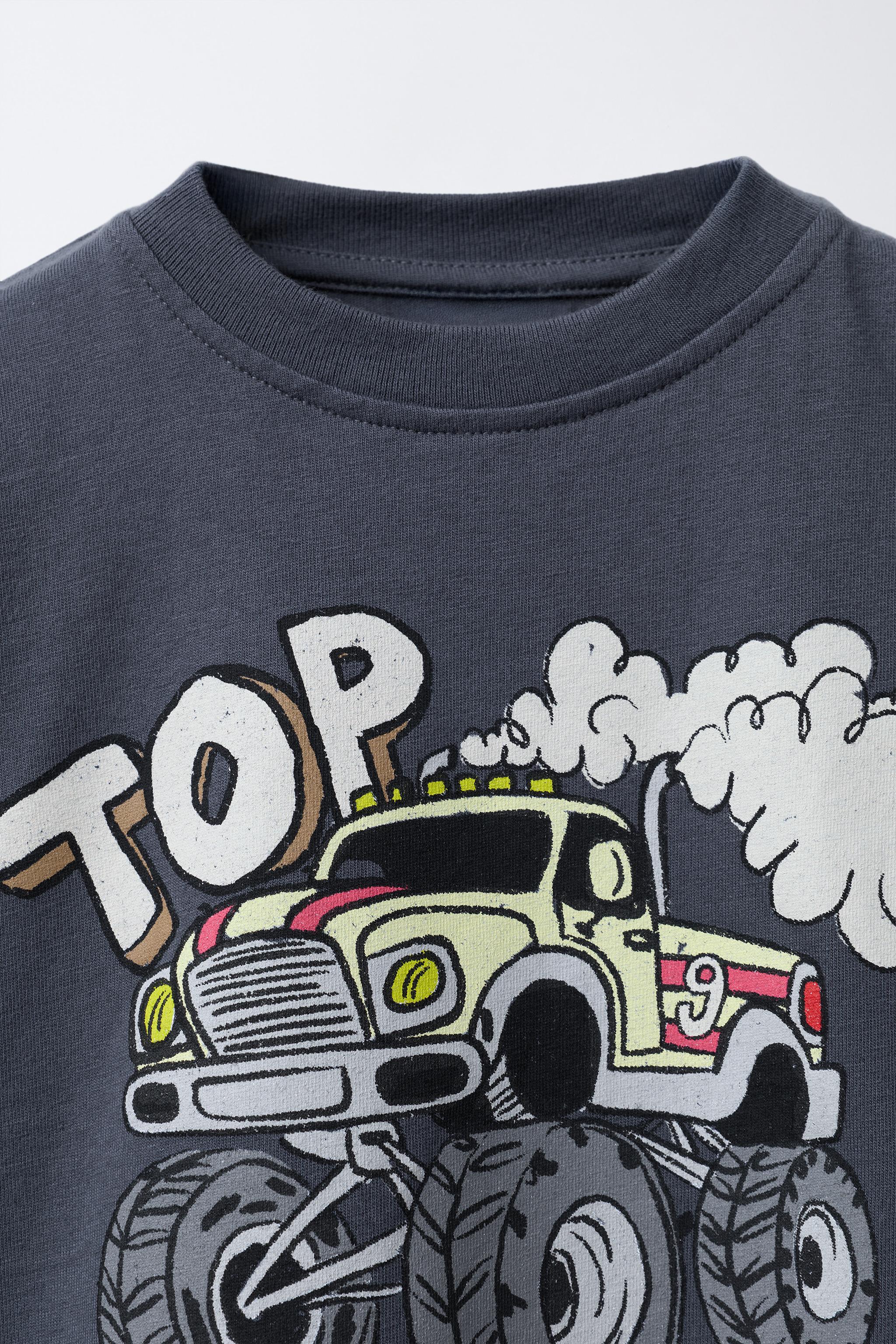 MONSTERS WHEELS © PRINT T-SHIRT